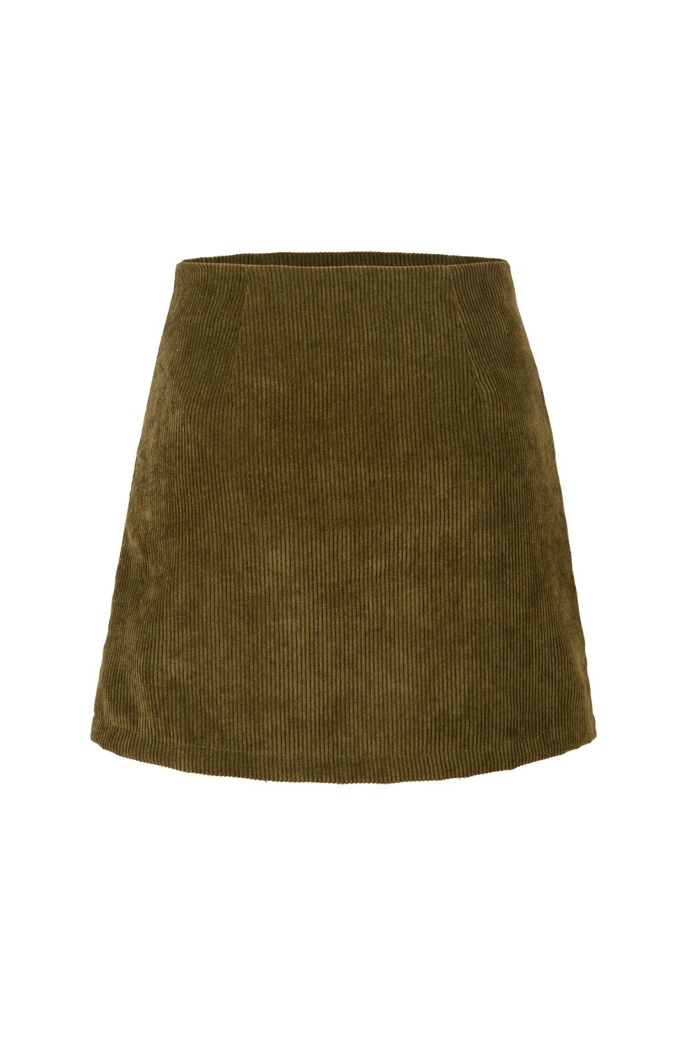 Ribbed Corduroy Mini Skirt