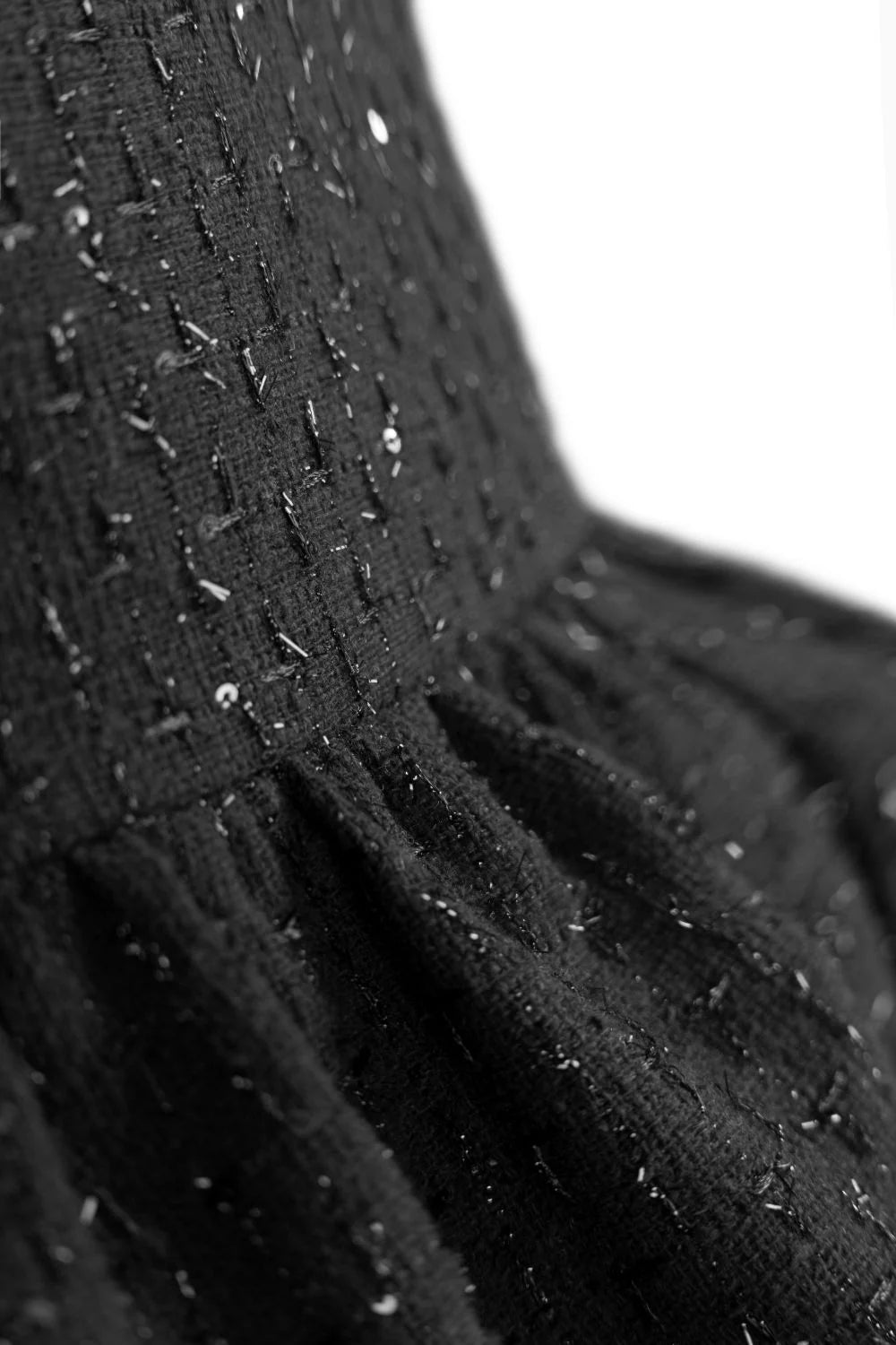 Tweed Mini Dress Burgundy