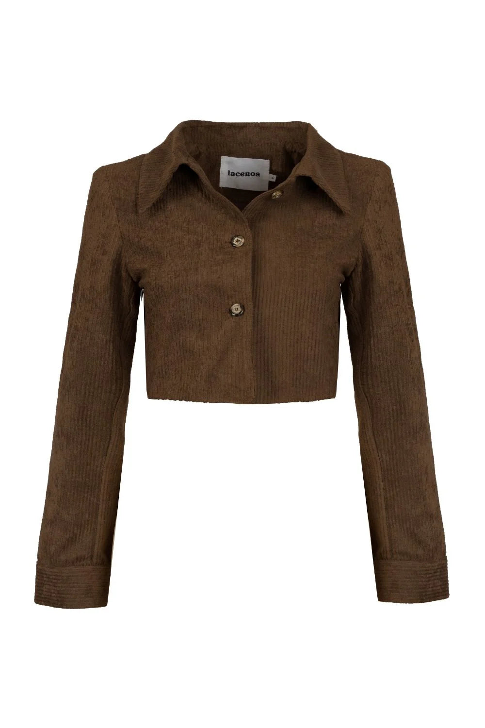 Velvet Crop Jacket, Coffee