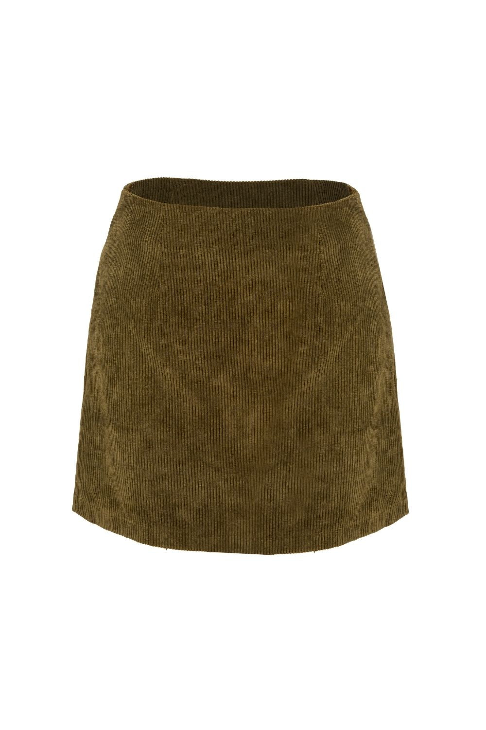 Ribbed Corduroy Mini Skirt